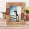 Cousin Is A Friend That Will Love You Forever Personalized Wooden Frame 5" x 7" Brown (Vertical)