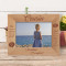 Time Passes And We May Be Apart Personalized Wooden Frame-7" x 5" Brown Horizontal