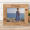 Time Passes And We May Be Apart Personalized Wooden Frame-10" x 8" Brown Horizontal
