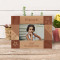 Cousin Nah Your Best Friend Personalized Wooden Frame-5" x 3 1/2" Brown Horizontal