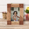 Cousin Nah Your Best Friend Personalized Wooden Frame 4" x 6" Brown (Vertical)