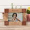 Cousin Nah Your Best Friend Personalized Wooden Frame-6" x 4" Brown Horizontal