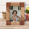 Cousin Nah Your Best Friend Personalized Wooden Frame 5" x 7" Brown (Vertical)