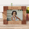 Cousin Nah Your Best Friend Personalized Wooden Frame-7" x 5" Brown Horizontal