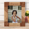 Cousin Nah Your Best Friend Personalized Wooden Frame 8" x 10" Brown (Vertical)