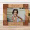 Cousin Nah Your Best Friend Personalized Wooden Frame-10" x 8" Brown Horizontal