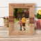 Always My Cousin Forever My Friend Personalized Wooden Frame 5" x 7" Brown (Vertical)