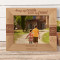 Always My Cousin Forever My Friend Personalized Wooden Frame-10" x 8" Brown Horizontal