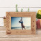 Cousins Are Different Beautiful Flowers In The Same Garden Personalized Wooden Frame-6" x 4" Brown Horizontal