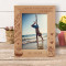 Cousins Are Different Beautiful Flowers In The Same Garden Personalized Wooden Frame 5" x 7" Brown (Vertical)