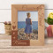 Cousin & Friend Personalized Wooden Frame 5" x 7" Brown (Vertical)
