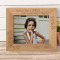 Because I Have A Cousin I Will Always Have A Friend Personalized Wooden Frame-10" x 8" Brown Horizontal