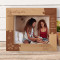 Our Roots Say We're Cousins Personalized Wooden Frame-10" x 8" Brown Horizontal