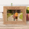 Friends Are Forever Cousins Are For Life Personalized Wooden Frame-7" x 5" Brown Horizontal