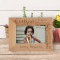 A Cousin Childhood Memories Personalized Wooden Frame-6" x 4" Brown Horizontal
