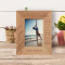 Cousins Are Forever Personalized Wooden Frame 3 1/2" x 5" Brown (Vertical)