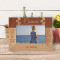 Unlike Friends That Come And Go During Our Lives Personalized Wooden Frame-6" x 4" Brown Horizontal
