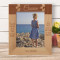 Unlike Friends That Come And Go During Our Lives Personalized Wooden Frame 8" x 10" Brown (Vertical)