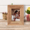 Cousins Are Childhood Playmates Who Grow Up Personalized Wooden Frame 3 1/2" x 5" Brown (Vertical)