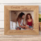 Cousins Are Childhood Playmates Who Grow Up Personalized Wooden Frame-10" x 8" Brown Horizontal