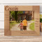 Because I Have A Cousin I Will Always Have A Friend Personalized Wooden Frame-10" x 8" Brown Horizontal