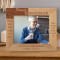 Your Memory Will Forever Be With Us Personalized Wooden Frame-10" x 8" Brown Horizontal