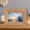 Of Blessed Memory Personalized Wooden Frame-6" x 4" Brown Horizontal