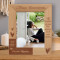The Memory Of You Will Always Be In Our Hearts Personalized Wooden Frame 8" x 10" Brown (Vertical)
