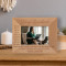 Sometimes When I Am Alone And Lost In Thought Personalized Wooden Frame-5" x 3 1/2" Brown Horizontal