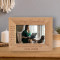 Sometimes When I Am Alone And Lost In Thought Personalized Wooden Frame-6" x 4" Brown Horizontal