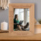 Sometimes When I Am Alone And Lost In Thought Personalized Wooden Frame 5" x 7" Brown (Vertical)