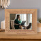 Sometimes When I Am Alone And Lost In Thought Personalized Wooden Frame-7" x 5" Brown Horizontal