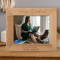 Sometimes When I Am Alone And Lost In Thought Personalized Wooden Frame-10" x 8" Brown Horizontal