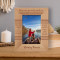 There Are Special People In Our Lives Who Never Leave Us Personalized Wooden Frame 4" x 6" Brown (Vertical)