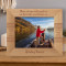 There Are Special People In Our Lives Who Never Leave Us Personalized Wooden Frame-10" x 8" Brown Horizontal