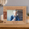 Perhaps They Are Not Stars But Rather Openings In Heaven Personalized Wooden Frame-7" x 5" Brown Horizontal
