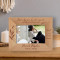 Not A Day Goes By When You Are Not Loved And Missed Personalized Wooden Frame-6" x 4" Brown Horizontal