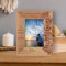 When Someone You Love Becomes A Memory Personalized Wooden Frame 3 1/2" x 5" Brown (Vertical)