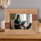 No Longer By My Side Personalized Wooden Frame-7" x 5" Brown Horizontal