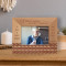 It's Hard To Forget Someone Personalized Wooden Frame-5" x 3 1/2" Brown Horizontal