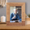 It's Hard To Forget Someone Personalized Wooden Frame 5" x 7" Brown (Vertical)