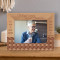 It's Hard To Forget Someone Personalized Wooden Frame-7" x 5" Brown Horizontal