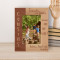 Friends Are Forever, Cousins Are For Life Personalized Wooden Frame 4" x 6" Brown (Vertical)