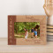 Friends Are Forever, Cousins Are For Life Personalized Wooden Frame-6" x 4" Brown Horizontal