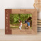 Friends Are Forever, Cousins Are For Life Personalized Wooden Frame-7" x 5" Brown Horizontal