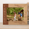 Friends Are Forever, Cousins Are For Life Personalized Wooden Frame-10" x 8" Brown Horizontal