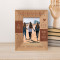 Cousins By Blood Friends By Choice Personalized Wooden Frame 3 1/2" x 5" Brown (Vertical)