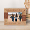 Cousins By Blood Friends By Choice Personalized Wooden Frame-6" x 4" Brown Horizontal