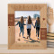 Cousins By Blood Friends By Choice Personalized Wooden Frame 8" x 10" Brown (Vertical)
