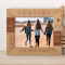 Cousins By Blood Friends By Choice Personalized Wooden Frame-10" x 8" Brown Horizontal